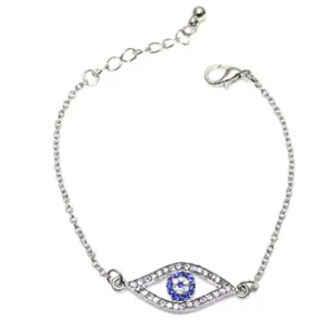 Evil Eye Bracelet – Silver