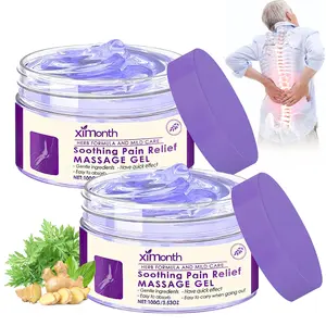 [Buy 1 Get 1 Free]Ximonth 100g Pain Relief Massage Gel, Natural Plant Extracts Soothing Gel, Fast Absorbing Non-Greasy Joint Discomfort Relief
