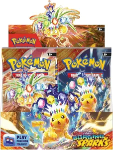 Pokémon TCG: Scarlet & Violet - Surging Sparks Non-Sports Trading Card Booster Display for Collectibles & Card Breaks