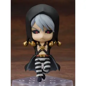 10cm JoJo's Bizarre Adventure JoJos Risotto Nero 1326# Anime Figurine Action Figure Toys Doll Collection Christmas Gift With Box