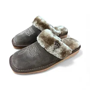 Women’s Ariat Slippers Jackie Square Toe Chocolate