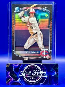 2025 Bowman - Chrome Prospects Kyle DeBarge #BCP-139 Reptilian Refractor (RC)