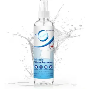 Miracle Stain Remover  -  -In- Solution - Removes Virtually  Household Stains - No Harsh  - Ultra-Effective Tough Stain  - 4fl oz.
