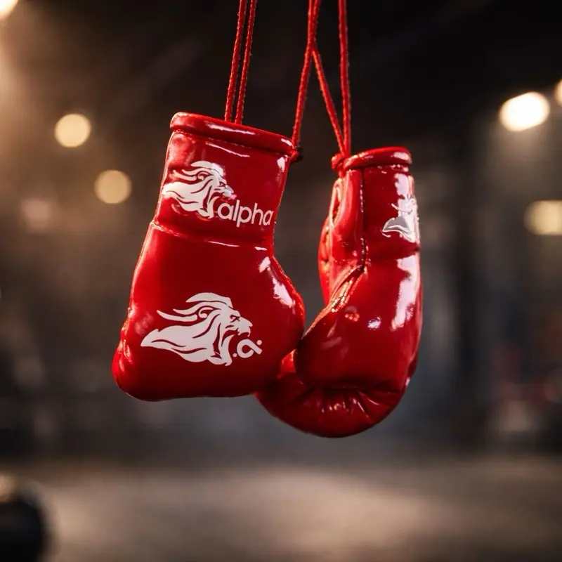 Red Alpha Mini Gloves