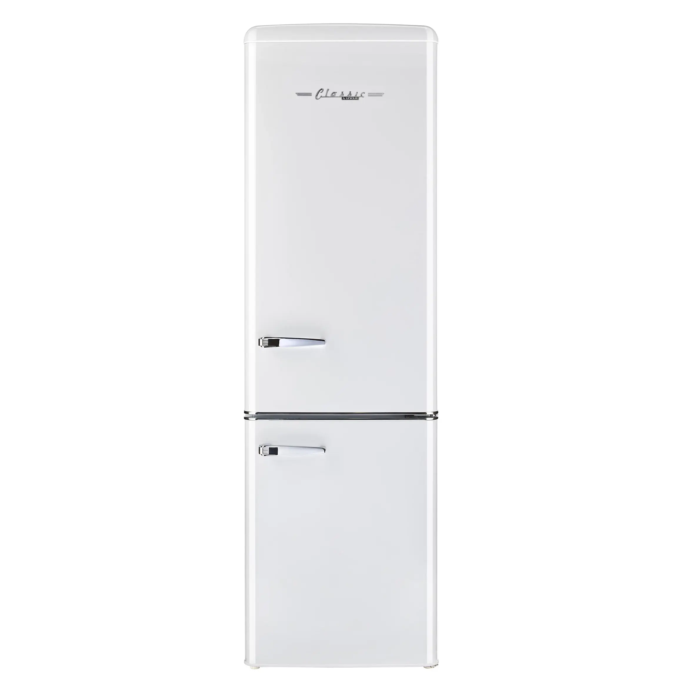 Vintage Charm 21.6" Manual Defrost 8.7 Cu. Ft. ENERGY STAR Certified Bottom Freezer Refrigerator - Classic Retro Design! Unique Appliances