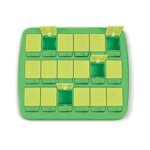 MATCH UP Memory Game Snack Tray - Interactive Toddler Snack Solution - Fun Travel Activity & Mealtime Game for Kids