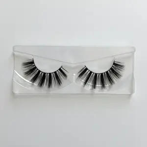 Labo Glam Spotlight 25mm Dramatic Volume Faux Mink Lashes | Extra Full Glam Strip Lashes Reusable
