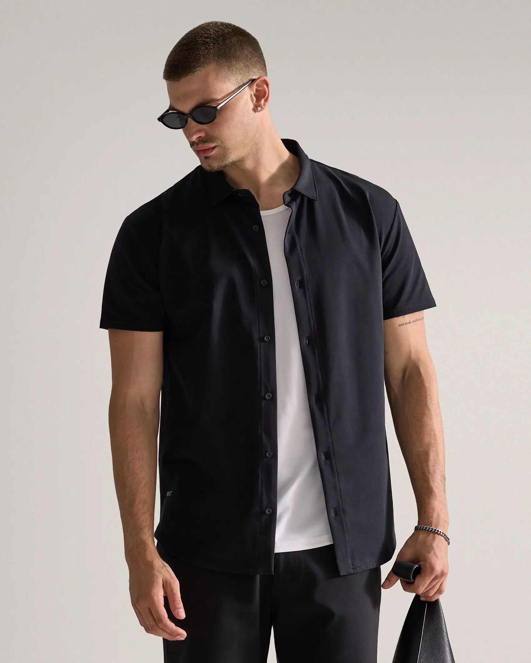 LUX Short Sleeve Button Down