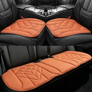 3-Piece Car Seat Cushion Set, Memory Foam Breathable Anti-Slip Pads fathersdaygift