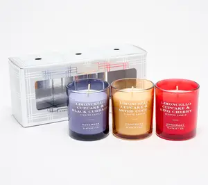 HomeWorx by Slatkin + Co. 3pc Limoncello Cake Candle Gift Set HomeWorx by Slatkin + Co. 3pc Limoncello Cake Candle Gift Set