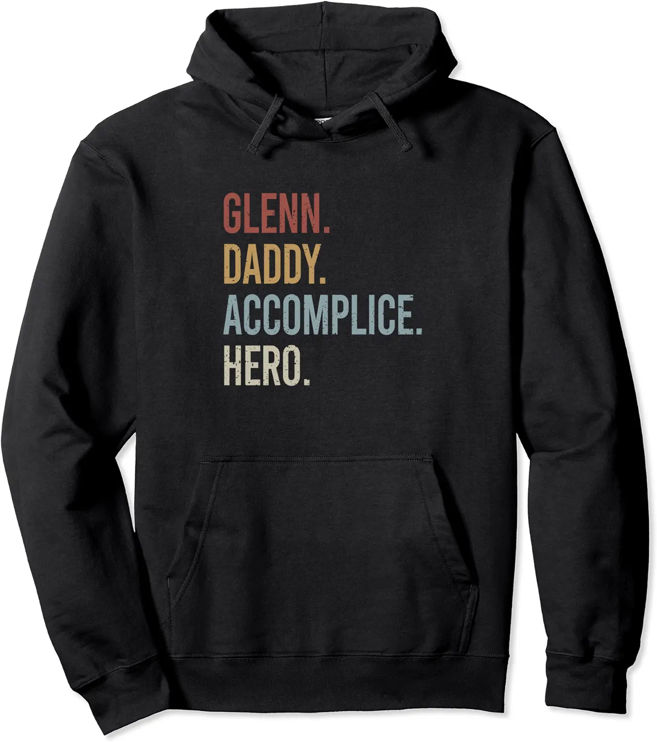 Glenn Daddy Accomplice Hero Retro Style Vintage Pullover Hoodie - Farhadheid Shop 67B09FFCNL7H
