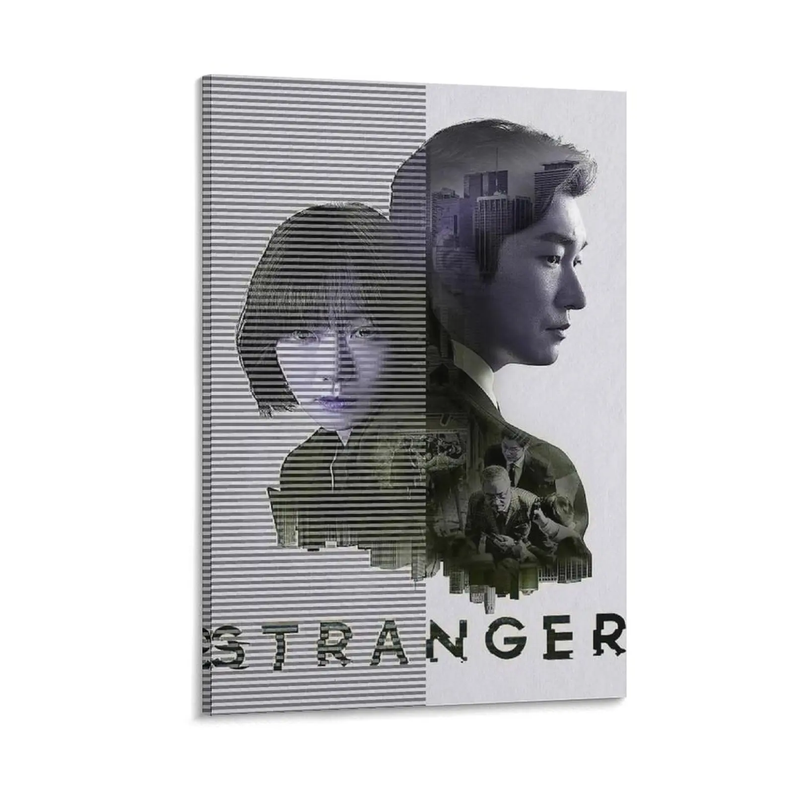Strangers TV Series Canvas Wall Art Poster Set (3 Pieces) - Painting Print for Bedroom, Bar Decor, Gift Idea, Frame