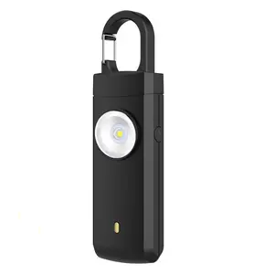 Personal Safety Alarm Keychain 2-in-1 Personal Alarm with LED Light