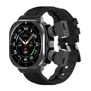 Smartwatch, Two-in-one Headphone And Smartwatch, Make/Answer Call Al Voice, Long Battery Life, Fitness Tracker Message Notifications, 2 Straps Customizable Watch Faces