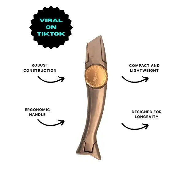 RazorX Heavy-Duty Roofing & Utility Knife, Roofing Tools, Roofing Utility Tool, Navajas para roofing Cutting everyday use Hardware