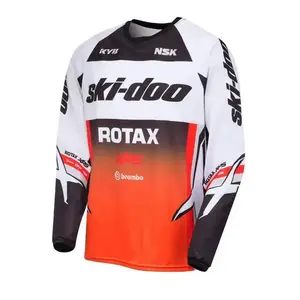 2026 motocross Jersey enduro mtb downhill jersey MX cycling mountain DH offroad quick drying bike  jersey