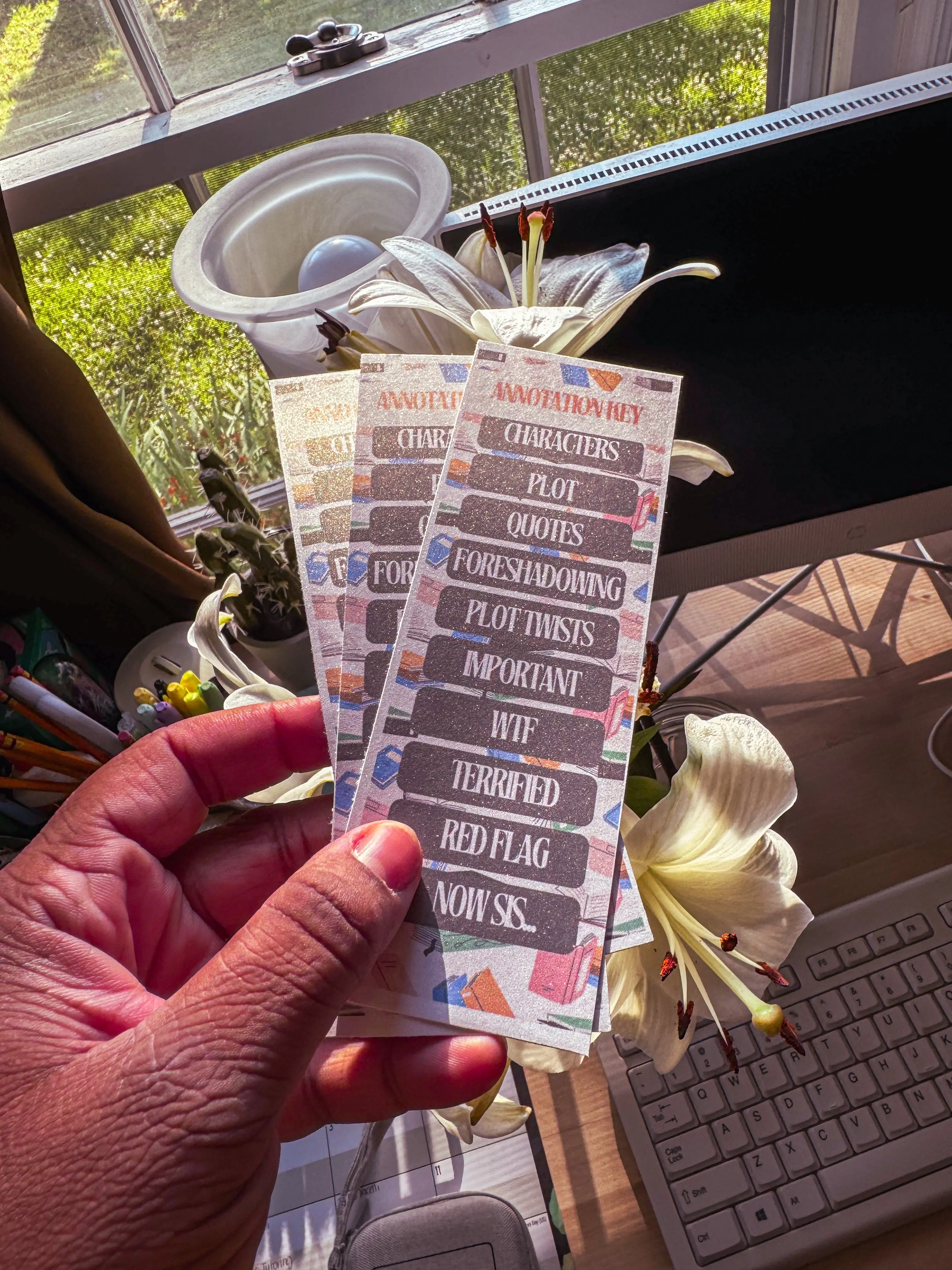 Annotation Key Bookmarks