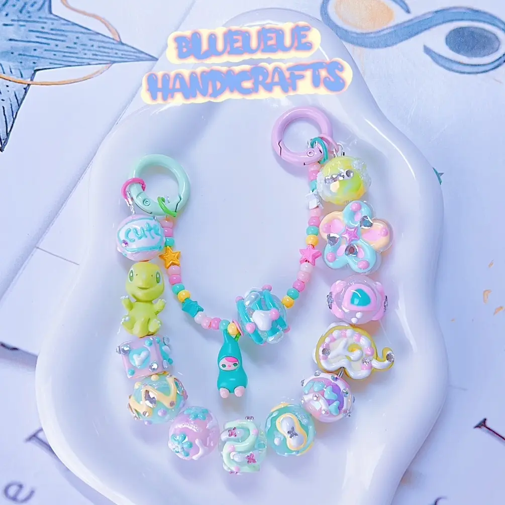 Pucky hademade phonecharm/keychain