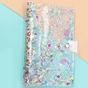 A6 Notebook Binder, Savings Binder,  Saving Record Folder (Transparent) (Transparent WK)
