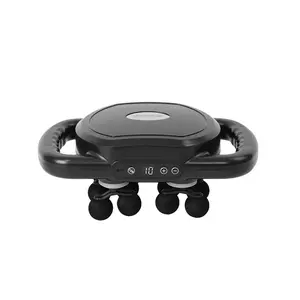 8-Head /Massage Gun with 9 Levels & 3 Modes Deep Tissue Percussion Massager for Back Shoulders Legs and Foot Pain Relief Quiet Muscle Massage Gun with Red Light Therapy Adjustable Daily Use Model Gift