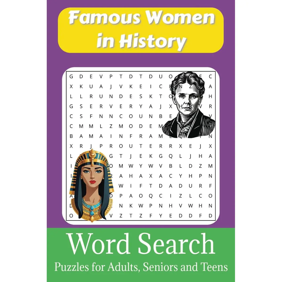 Famous Women in History Word Search Puzzle Book: Word Searches with ...