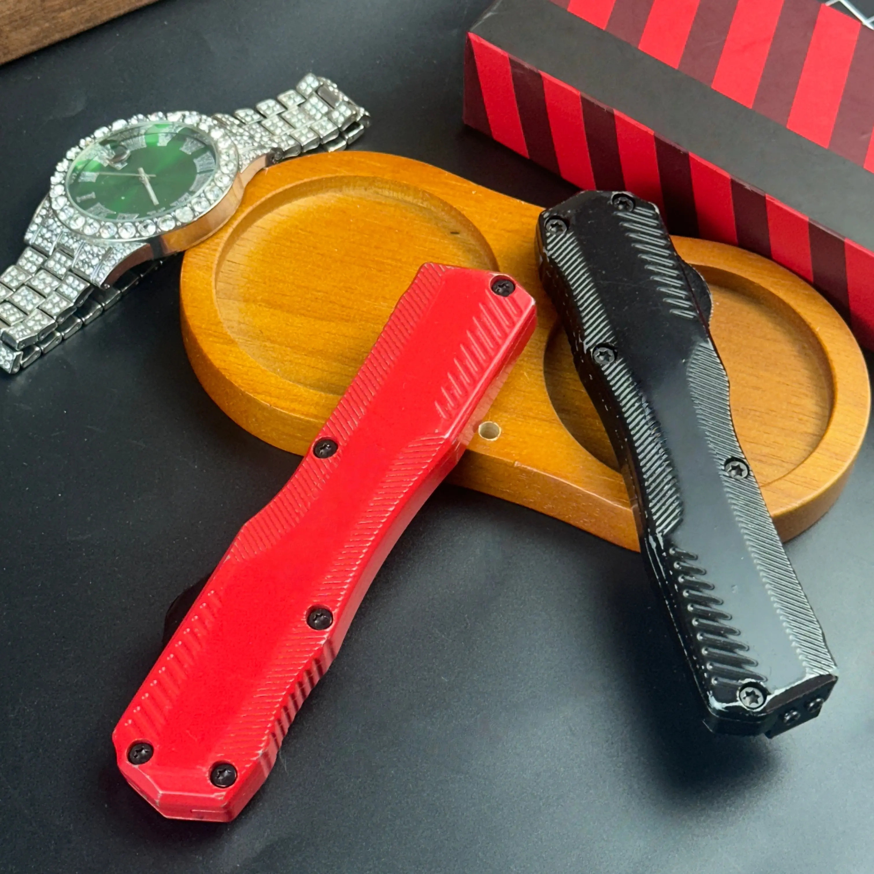 KS 9000 Pocket Knife Fruit Knife,  Perfectfor Everyday Use, Ideal for Camping andHiking, Stainless SteelTools