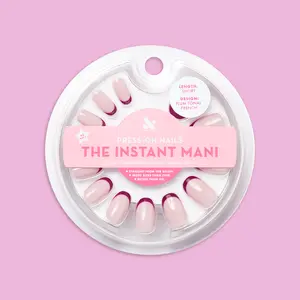 Plum Tonal French - Press-On nails | Short | Round