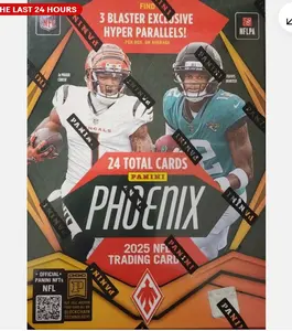 2025 Panini Phoenix Football Factory Sealed Blaster Box