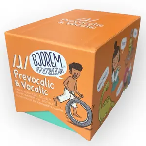 BJOREM Speech-Publishing R - Prevalocalic & Vocalic for Ages 3 to 5 with Speech and Vocal Skills Development