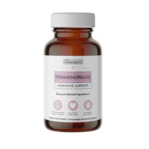 Just Ingredients Perimenopause Support Supplement for Hormone Regulation & Menstrual Cycles 30 Day Supply 60 Capsules