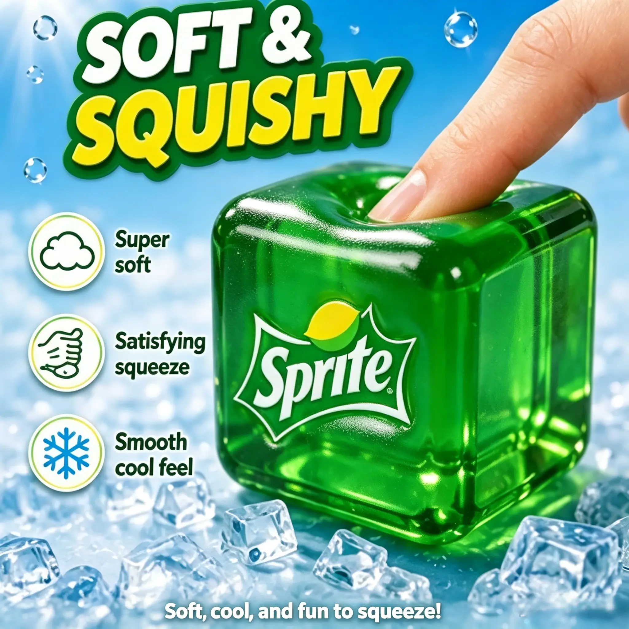Maltose Squishy Stress Relief Slow Rebound Soft Gel Cube, Sensory SqueezeToy anxiety, Squishy Fidgets asmr gift Relaxation Tool, Perfectfor Unwinding and Calming Down relief fidget toy adult kid party squeeze toy play
