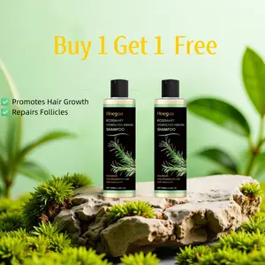 【Buy 1 Get 1 Free】Rosemary Shampoo 100ml- Boost Hair Growth, Control Oil & Dandruff, Soothe Scalp Irritation & Restore Natural Shine! Gentle Cleanser And Lightweight Conditioner For Healthier-Looking Hair From Root To Tip