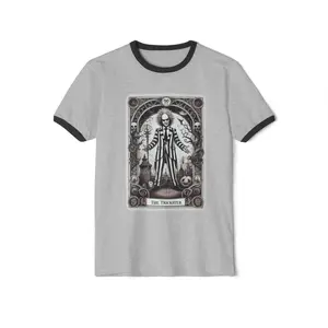 Beetlejuice Tarot Unisex Cotton Ringer T-Shirt