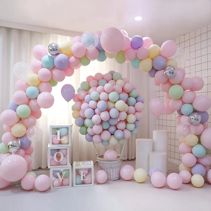 Balloon Arch, Innovation Large Sturdy Balloon Arch Kit,10Ft Wide & 9FT Tall Adjustable Balloon Stand with Water Fillable Bases, Manual Pump - for Wedding, Birthday, Baby Shower, Graduation Christmas Halloween