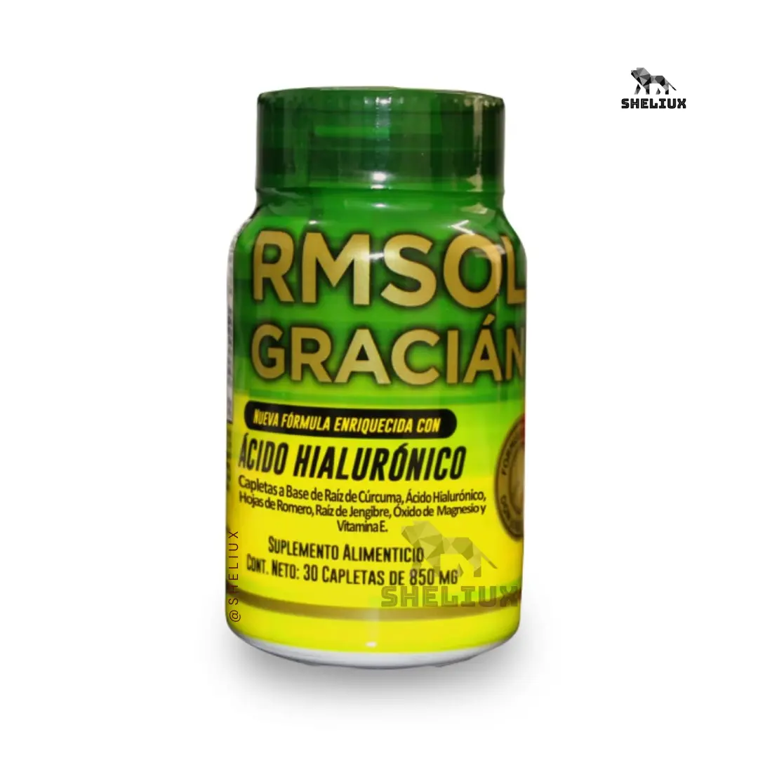 RMSOL Gracián - Capsule Supplement – 30 Units – Formula with Hyaluronic Acid