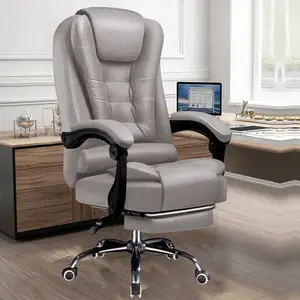 【Black Friday】Home Computer Chairs Office Gaming Chairs Big and Tall Desk Chair Back Support Computer Desk Chair Ergonomic High Back Chair Managerial Executive Desk Chair with Footrest.