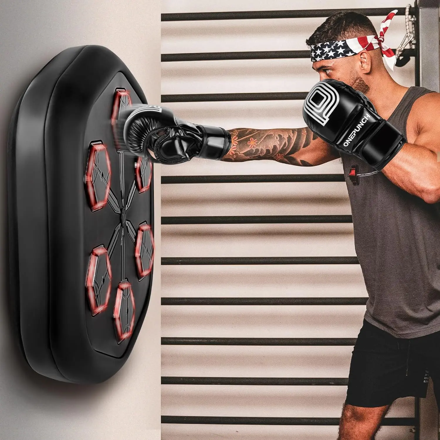 ONEPUNCH 2.0PRO Smart Bluetooth Music Boxing Machine punchmachine