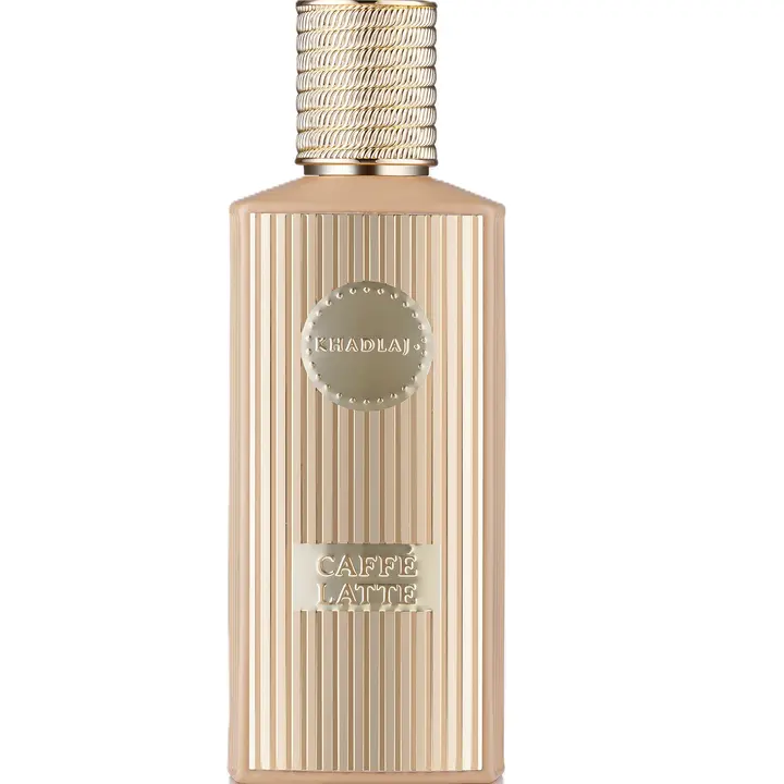 KHADLAJ Caffe Latte Unisex EDP Perfume - 3.4 fl oz (100 ml) Single Spray Bottle, 2024 Launch, Youth-Focused Lactonic Scent with Creamy Coffee, Almond Fragrance, Amber Vanilla EDP Trail, Concentrated Formula, Luxurious Box, 100 Ml Perfume, Highly Concentra