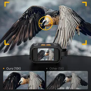 HD Digital Night Vision Binoculars, 1080P Night Vision Goggles with 800m Viewing Range, 2.8" Screen Photo Video Recording, Infrared Night Vision Device for Hunting, Camping, Surveillance, Wildlife Observation