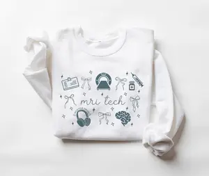 Coquette MRI Tech Sweatshirt • MRI Technologist Gift • Magnetic Resonance Imaging Tech Work Sweater • RAD Tech Gift • Radiology Appreciation Classic Cotton