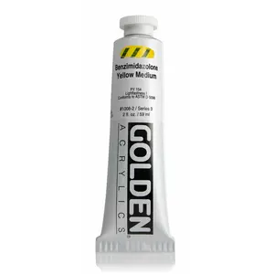 Golden Heavy Body Acrylic Paints (Yellow Colors)