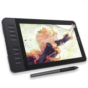 Gaomon PD1161 Drawing Monitor Pen Display 11.6 Inch FHD Graphic Monitor with Battery-Free Multi-Function Pen Holder 8192 Pressure Sensitivity