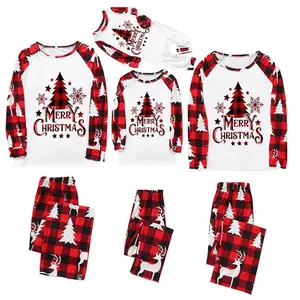 ChristmasPajamasforFamilyMatchingFamilyChristmasPajamasSetPJSHolidayXmasFamilyJammiesSleepwear