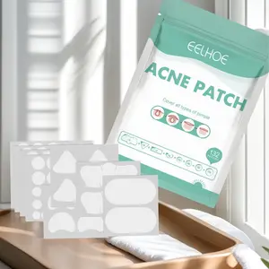 396Patches Acne Patches, Blemish Patches with Natural Centella Asiatica Ingredients, Gentle Non-Irritating Skin Care Stickers for Facial Pores Cleansing