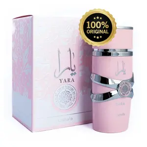 Perfumes lattafa yara eau de Parfum for Women Spray Fragrance Perfume - Amber Vanilla Fragrance Arabian Fruity Sweet