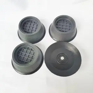 4Pcs Anti Vibration Pads for Washing Machine and Dryer, Shock and Noise Cancelling, Shock Absorption, Prevent Moving Shaking Walking, Fit For Refrigerator Legs, Furniture, Appliances, Non-Slip, Shock-Absorbing, Universal Size