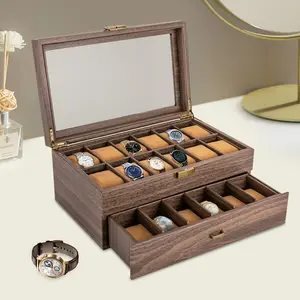 Elegant Watch Box & Case for Men and Women - Premium Watch Holder Organizer