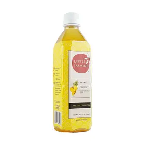 Little Jasmine Taiwan Pineapple Green Tea 500ml - Refreshing Tropical Fruit Drink