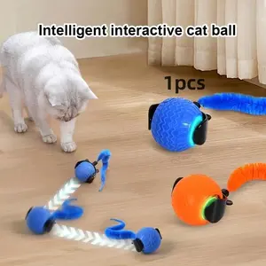 Smart Cat Toy Ball for Cats, Interactive Rolling Ball for Self-Entertainment & Stress Relief, Fun Pet Toy for Indoor Playtime