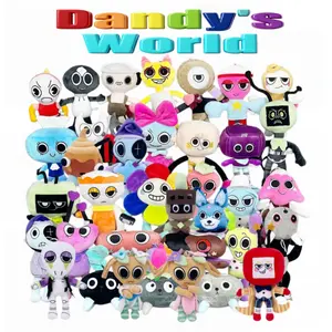 Dandy's World Plush Toy Set - Huge Variety of Characters! Soft Stuffed Dolls for Collecting, Gifting & Snuggling, cute girly gifts，stuffed animals